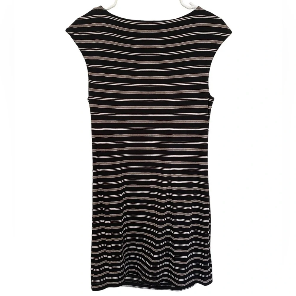 Loft by Ann Taylor Striped Dress MP Sleeveless - Picture 7 of 7